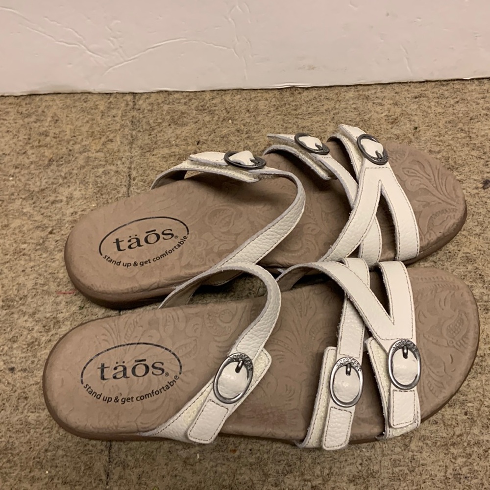 TAOS new sandals  captive slide leather sandals 6/37